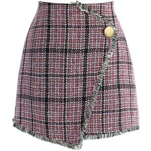 Storets Pink Tweed Mini Skirt